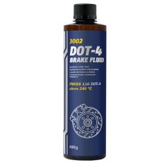 Mannol 3002 DOT4 fékfolyadék - 490 ml