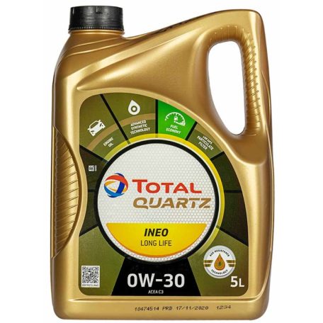 Total Quartz Ineo Long Life 0w30 - 5 L