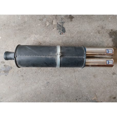 Univerzális dupla kipufogó dob - Paragi