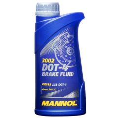 Mannol 3002 DOT4 fékfolyadék - 450 ml