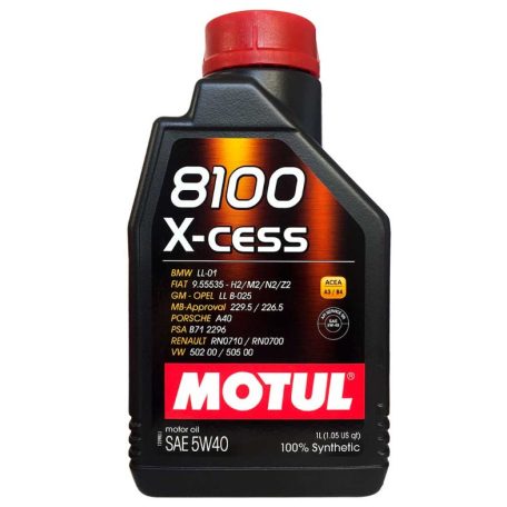 Motul 8100 X-Cess 5w40 - 1 L