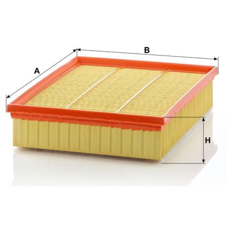 Levegőszűrő VW Caravelle / T4- Technofil P0660 - Mann c29198